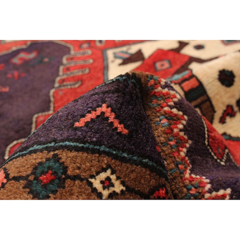ECARPETGALLERY Hand-knotted Andelz Dark Navy Wool Rug - 4'3 x 6'7