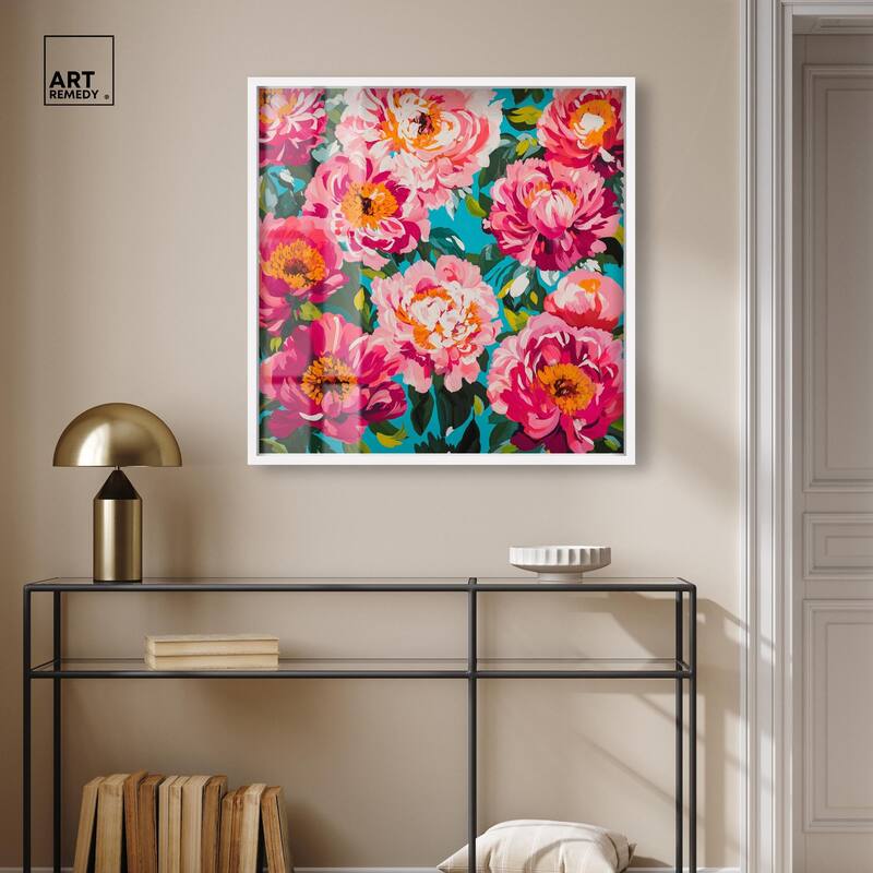 Maximalist Bloom Shadowbox by Art Remedy
