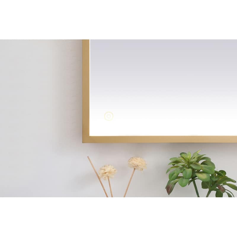 Indigo Home 30x48 inch LED mirror with adjustable color temperature