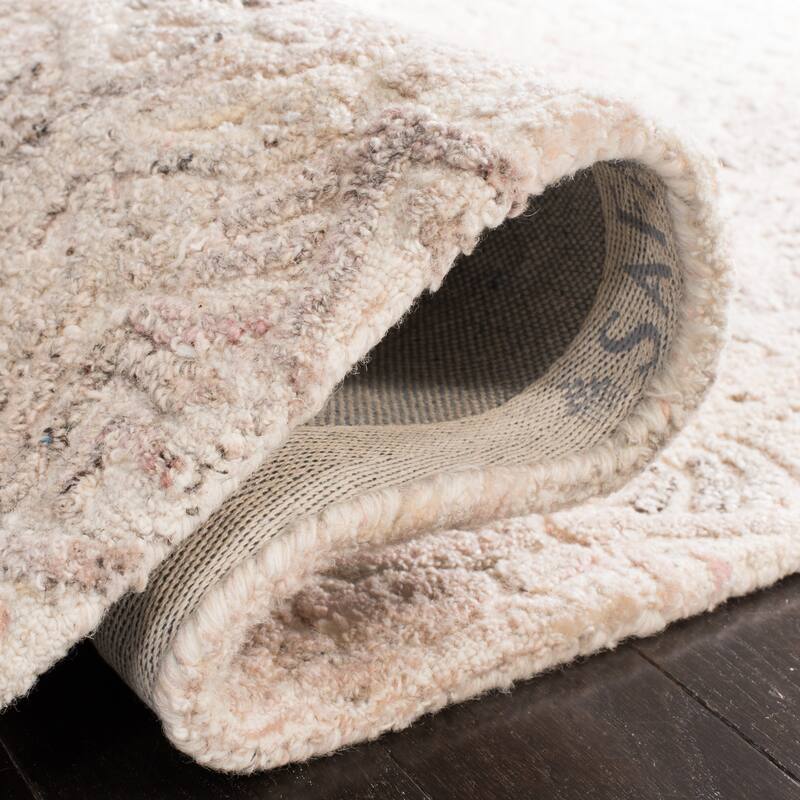SAFAVIEH Handmade Marquee Genta Modern Medallion Wool Rug