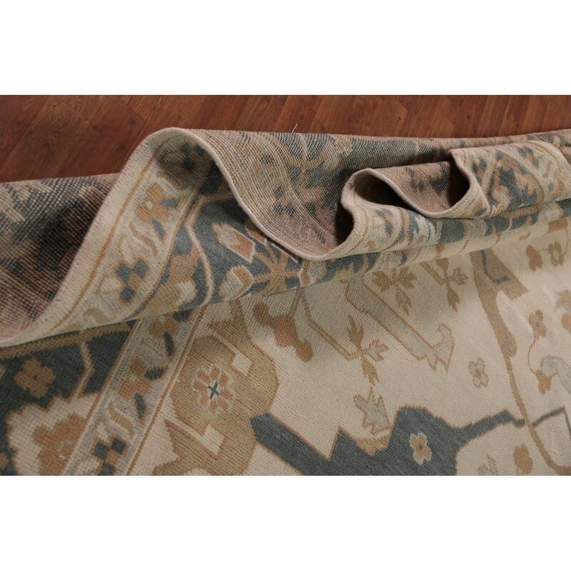 Oushak Oriental Large Area Rug Handmade Wool Carpet - 12'0" x 15'0"