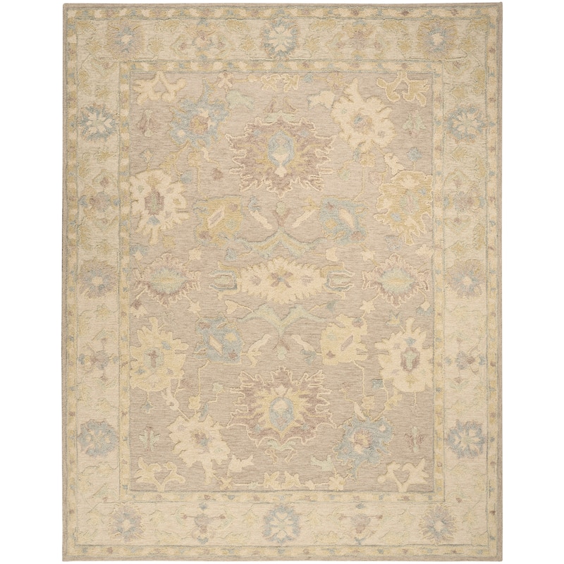 Nourison Maison Indoor only Tan Persian Area Rug - 7' 9" x 9' 9" - Taupe/Ivory - Rectangle