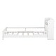 preview thumbnail 6 of 7, Wood Twin Platform Bed with LED Light and Storage Headboard