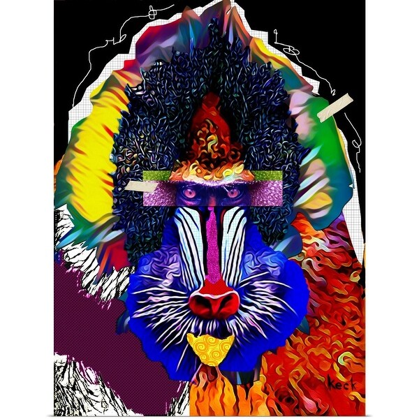 "Baboon" Poster Print