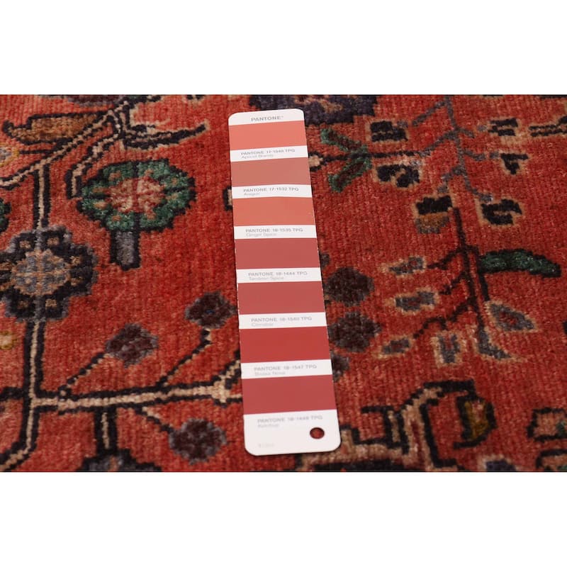 ECARPETGALLERY Hand-knotted Andelz Copper Wool Rug - 3'3 x 9'1
