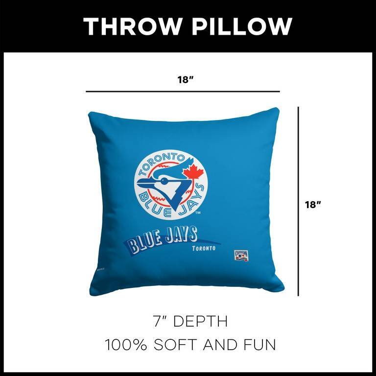 MLB CC Throwback 18 Inch Throw Pillow