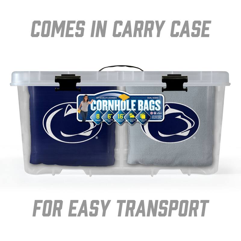Penn State Nittany Lions NCAA Dual Sided Pro Stop & Slide Cornhole Bags