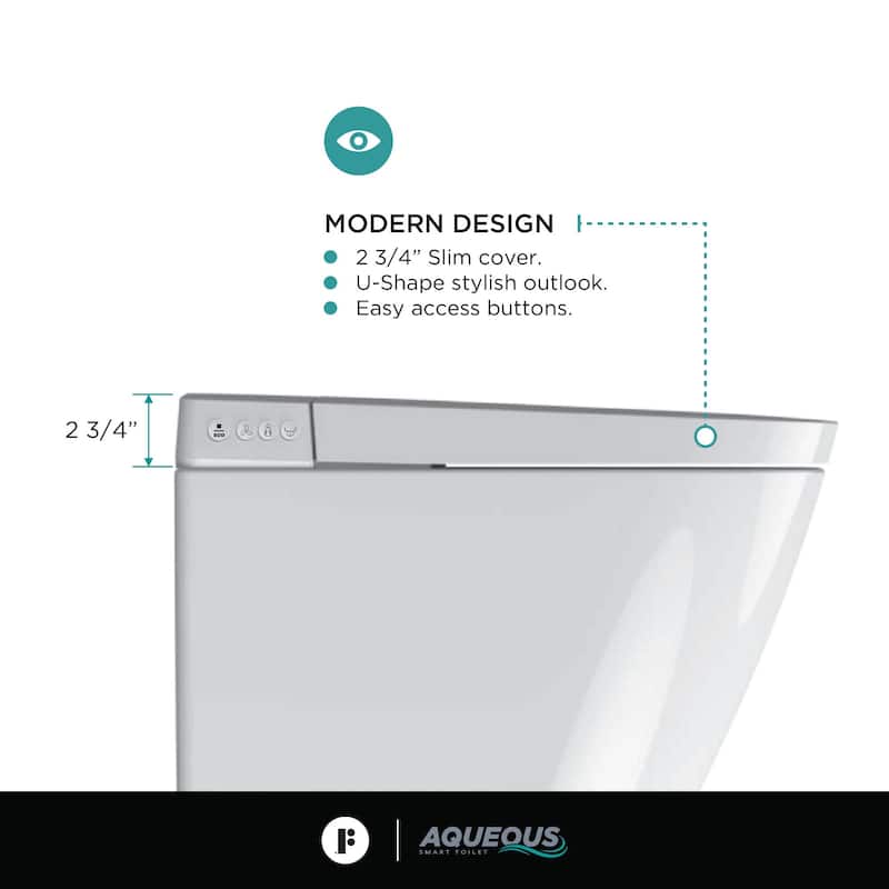In-wall Smart Toilet Combo Set - Toilet Bowl With Bidet Seat, Tank And Carrier System