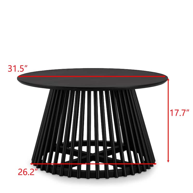 Modern minimalist coffee table