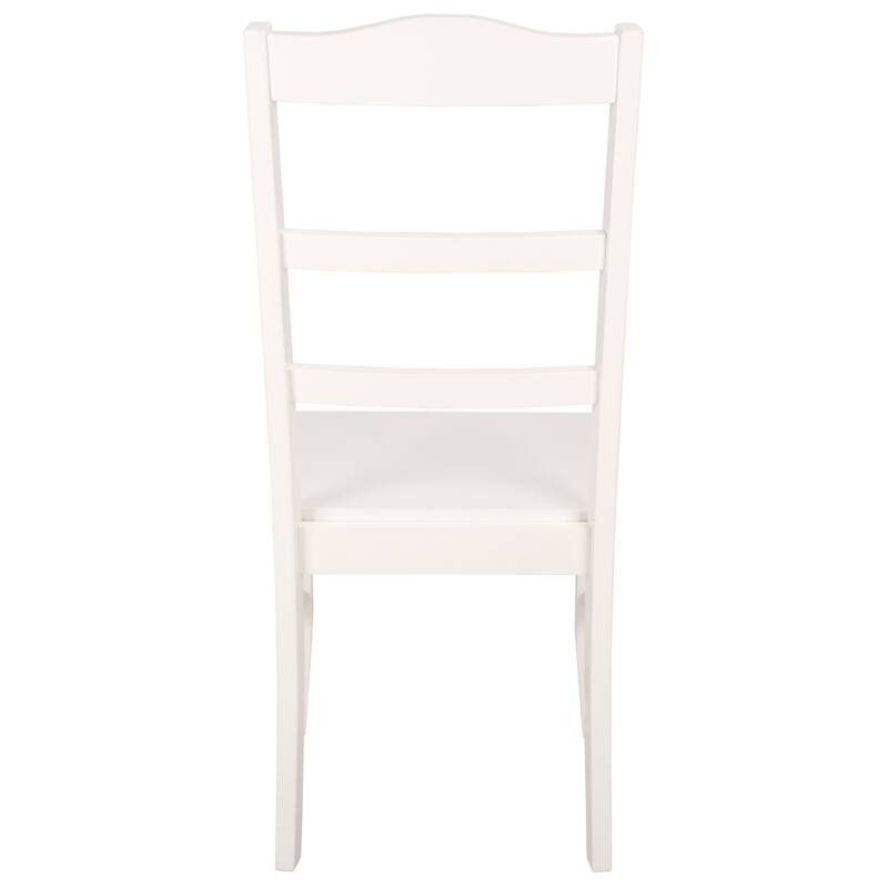 SAFAVIEH HOME Svetlana Ladder Back Side Chair - 18"W x 21"D x 40"H