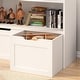 preview thumbnail 12 of 17, Book Organizer, toy Storage Cabinet Organizer - White