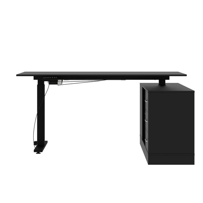 Super-Sized Standing Desk with Electric Lift - 63"x31.5"PC Desktop