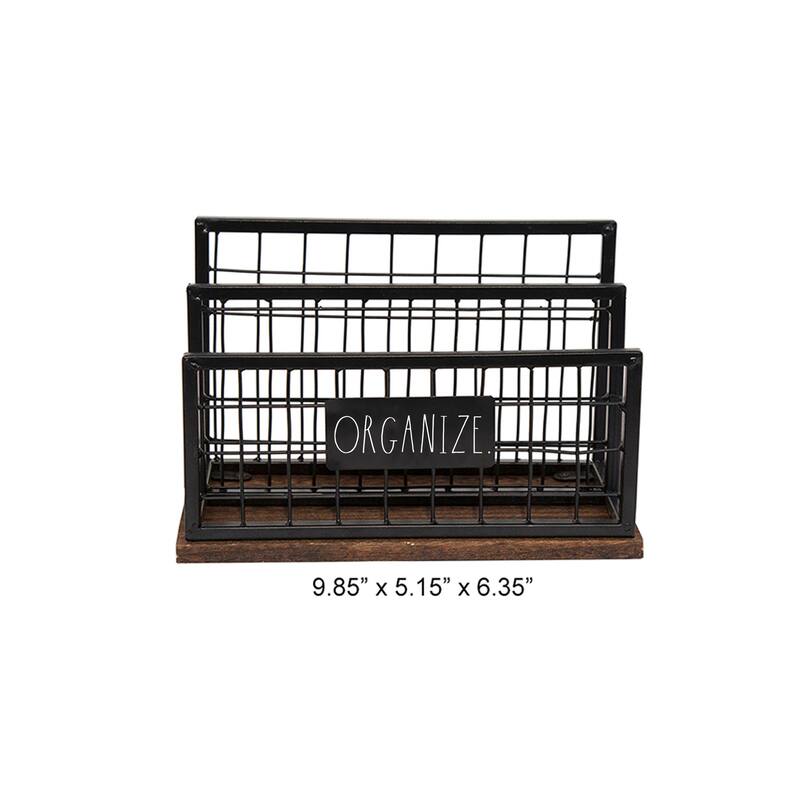 Rae Dunn Desktop Letter Holder/Sorter