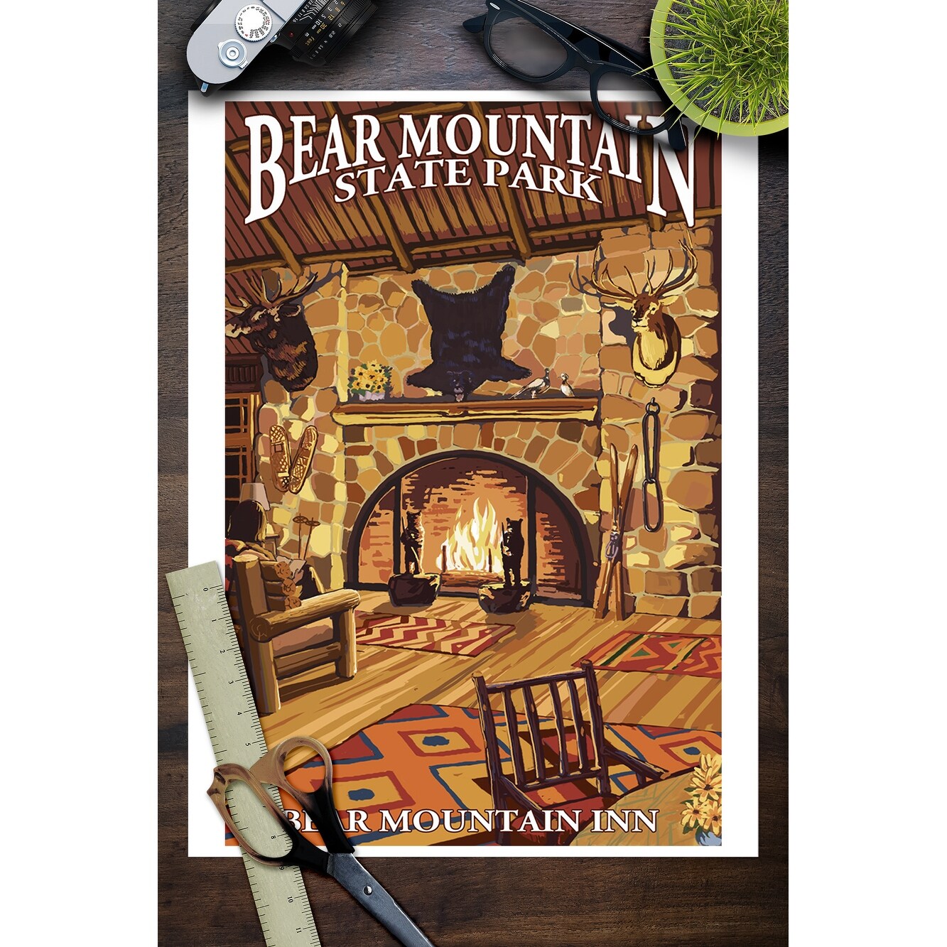 Shop Bear Mountain State Park New York Bear Mountain Inn Lobby