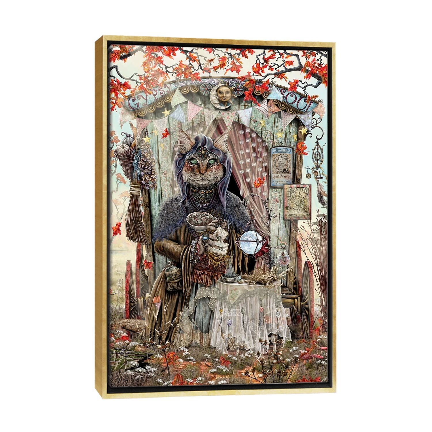 The Gypsy Fortune Teller. - Timeless Art of Cheryl Baker