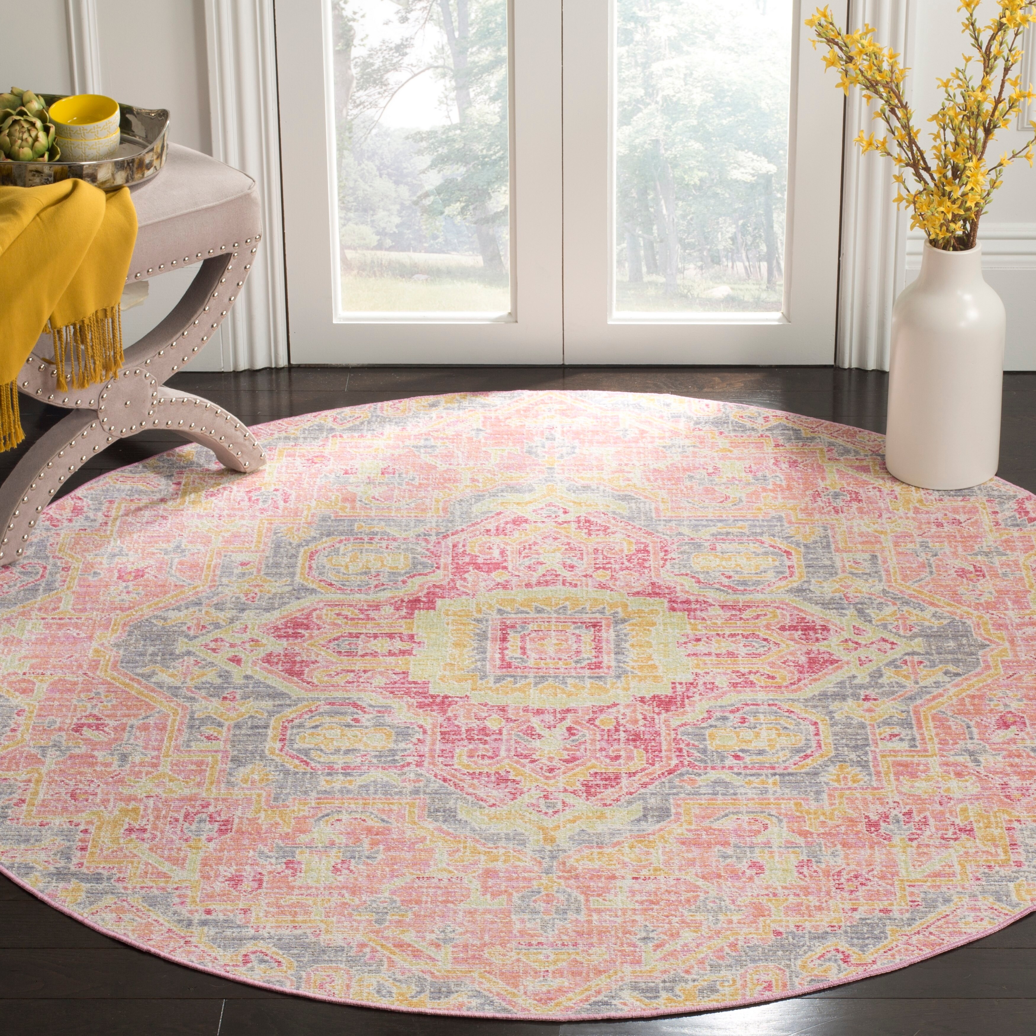 polyester oriental rugs