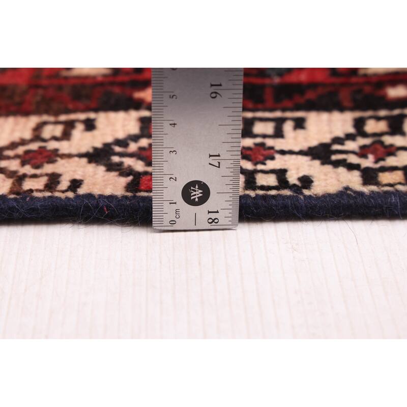 ECARPETGALLERY Hand-knotted Konya Anatolian Navy Wool Rug - 4'7 x 8'0