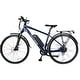 preview thumbnail 15 of 15, FreeForce The Fairmount 20-in. Electric Commuter Bike with Thumb Throttle and Pedal Assist in Navy - 20-inch