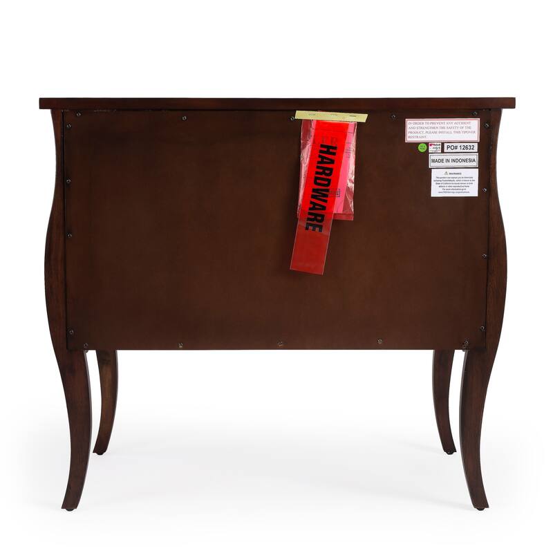 Handmade Butler Rochelle Antique Walnut Drawer Dresser (India)