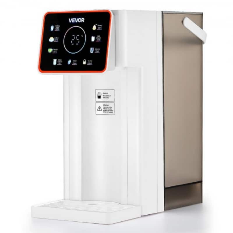 White Touchscreen Countertop Instant Hot Water Dispenser 101oz - 9.84 x 5.57 x 11.26 inch