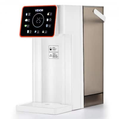 White Touchscreen Countertop Instant Hot Water Dispenser 101oz - 9.84 x 5.57 x 11.26 inch