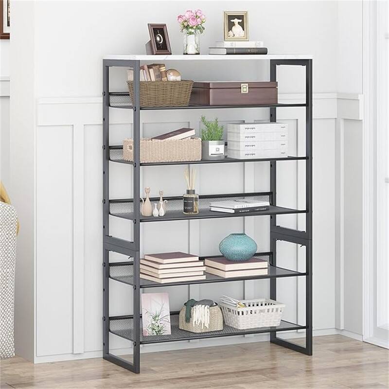 Shoe Rack 3 Row 8 Tier - 11.8"D x 29"W x 44.57"H