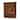 Rustic Shaker Walnut Stained Bathroom Wall Cabinet
