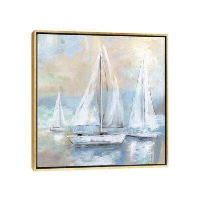 iCanvas "Sail Away" by Nan Framed Canvas Print