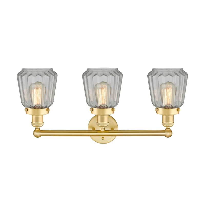 Innovations Lighting 616-3W-10-25 Chatham Vanity Chatham 3 Light 25"