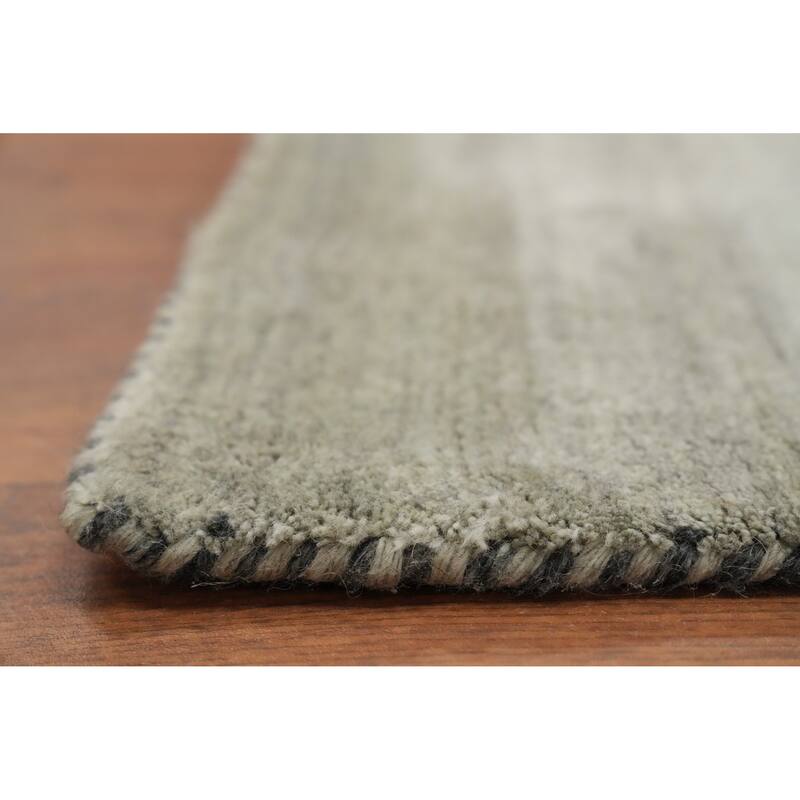 Hand Knotted Oriental 100% Wool Carpet Tribal Animal Pictorial Green Gabbeh Area Rug - 11' 11'' X 11' 10''