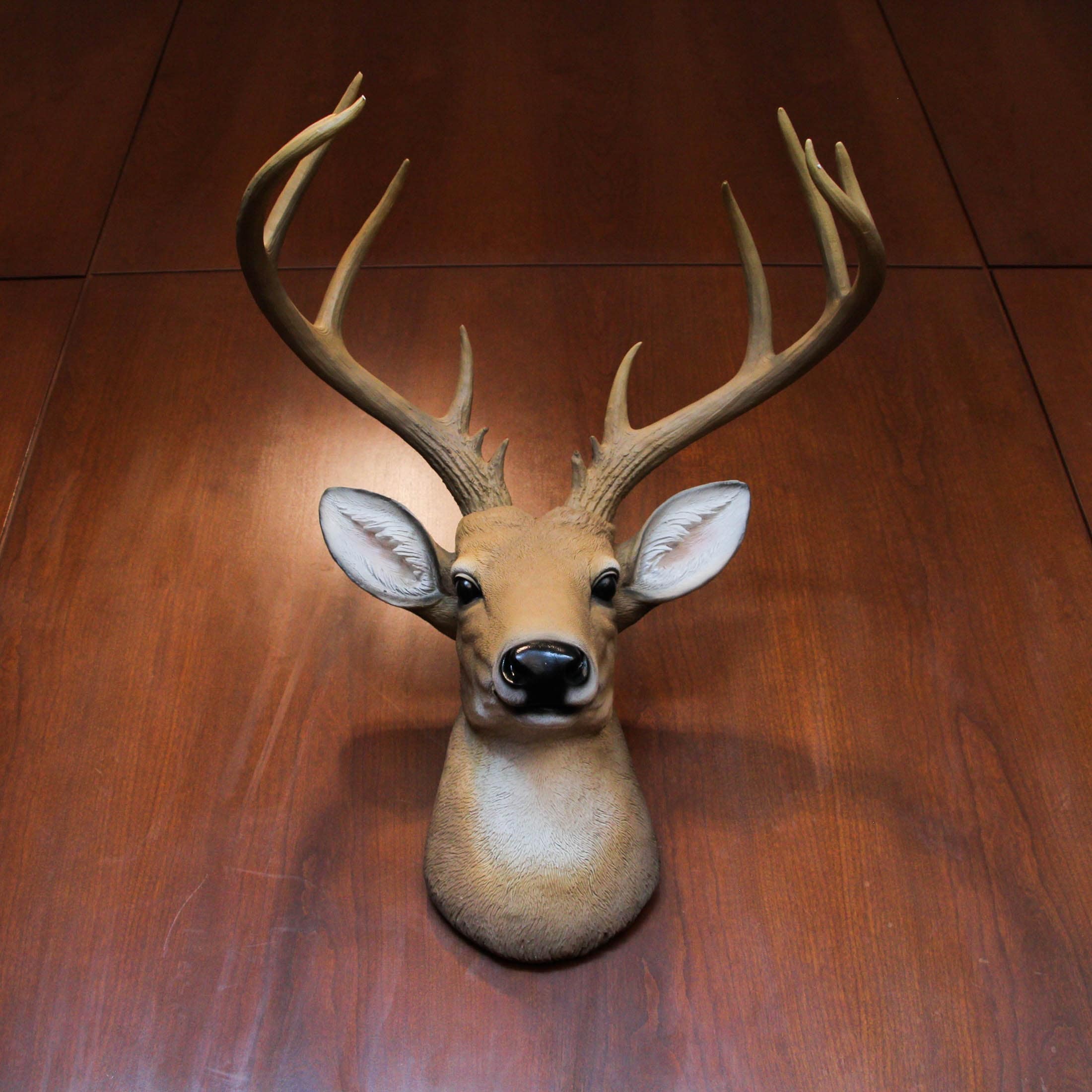 12-Point-Buck-Deer-Head-Bust-