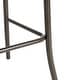 preview thumbnail 52 of 60, Glitzhome Industrial Modern Adjustable Bar Table Rustic Steel 3-Piece Pub Sets