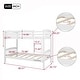 preview thumbnail 7 of 22, Detachable Design Twin Over Twin Bunk Bed with Ladder