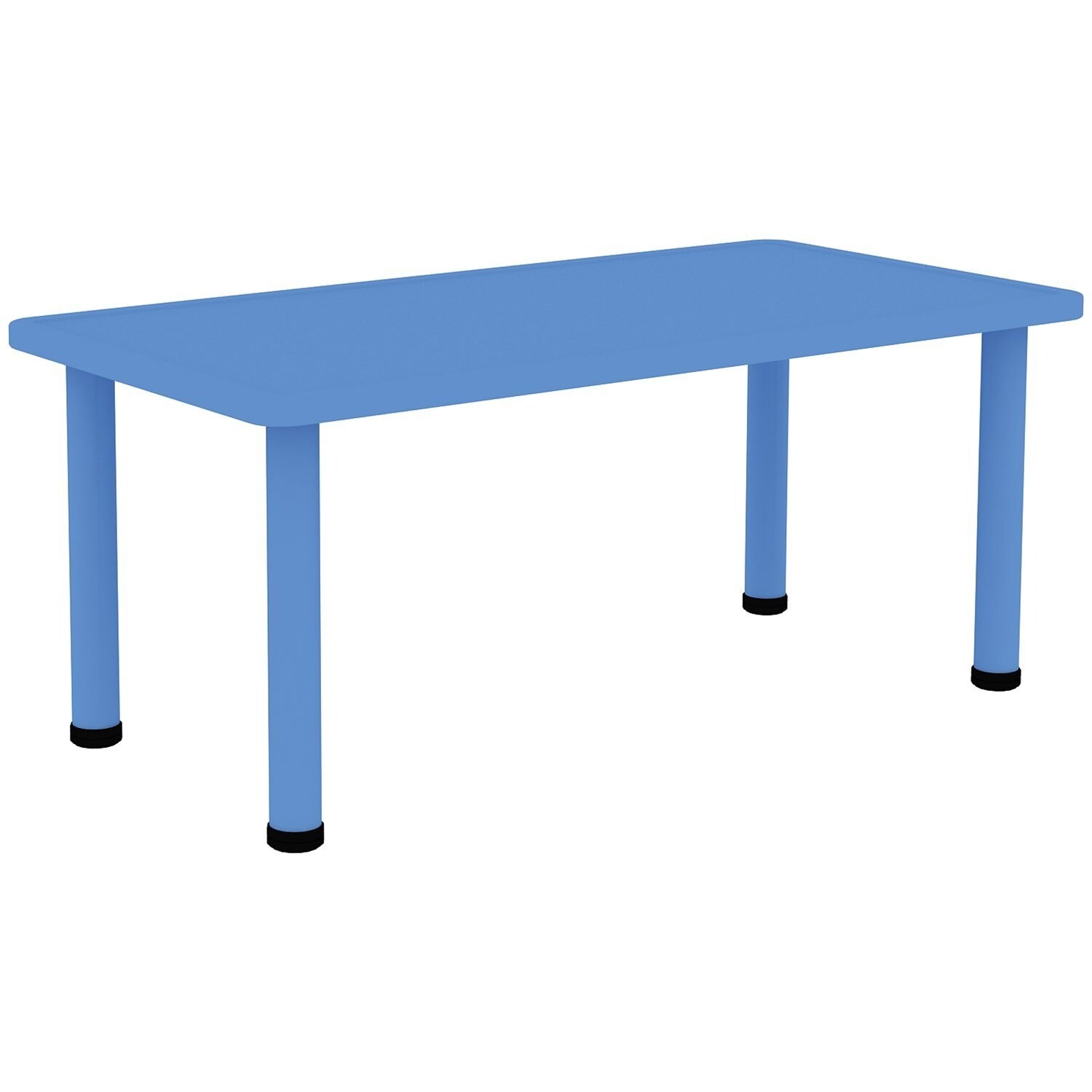 Shop 2xhome Adjustable Height Kids Table Rectangle Plastic