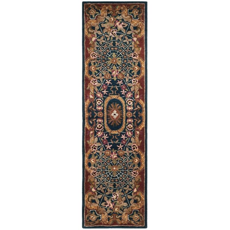 SAFAVIEH Handmade Classic Traiana Traditional Oriental Wool Rug - 2'3" x 8' Runner - Multi