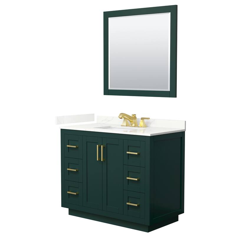 Wyndham Collection WCF292942S-QTZ-US3M34 Miranda 42" Free Standing