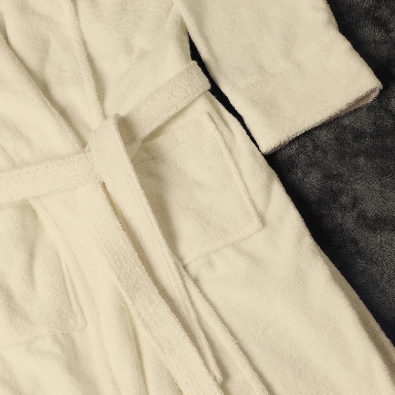 Superior Women's Turkish Cotton Ultra-Soft Absorbent Long Bathrobe