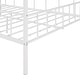 preview thumbnail 12 of 11, White Full Size Metal House Bed Frame with Slatted Support No Box Spring Needed for Kids, Bedroom