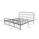 Alazyhome Simple Vintage Metal Platform Bed Frame, Easy-Assembly
