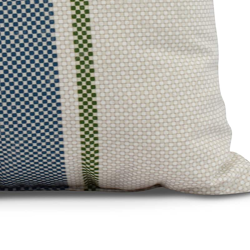 20 x 20 inch Grain Sack Outdoor Pillow