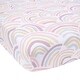 preview thumbnail 3 of 8, Lambs & Ivy 5-Piece Rainbow Nursery Baby Crib Bedding Set Bundle - Pink