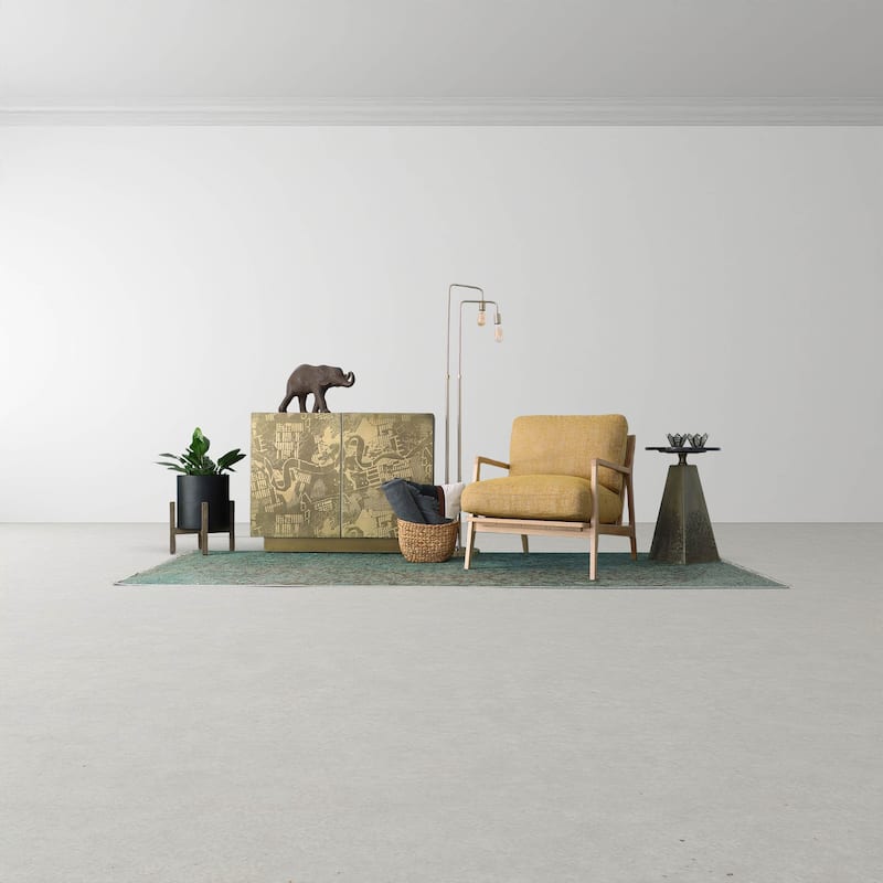 30" Wide Arm Chair, Sage