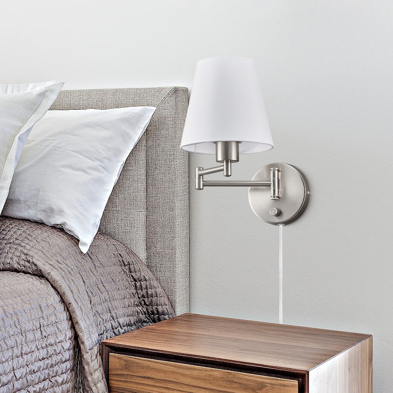 CO-Z Plug-in Swing Arm Wall Mount Sconce