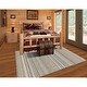 preview thumbnail 54 of 52, Garland Rug Carnival Striped Durable Indoor Area Rug