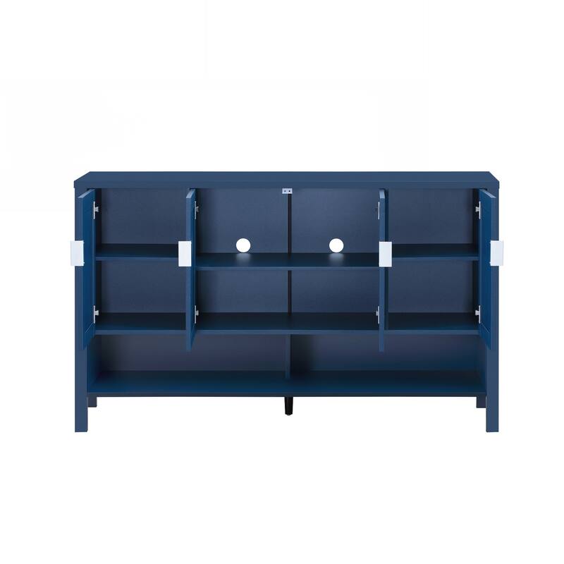 Modern Cabinet with Double Hooks,Suitable for Living Room, Hallway, Dining,Office