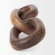 preview thumbnail 11 of 22, Tayla Large Black-Brown Wood Chain Link