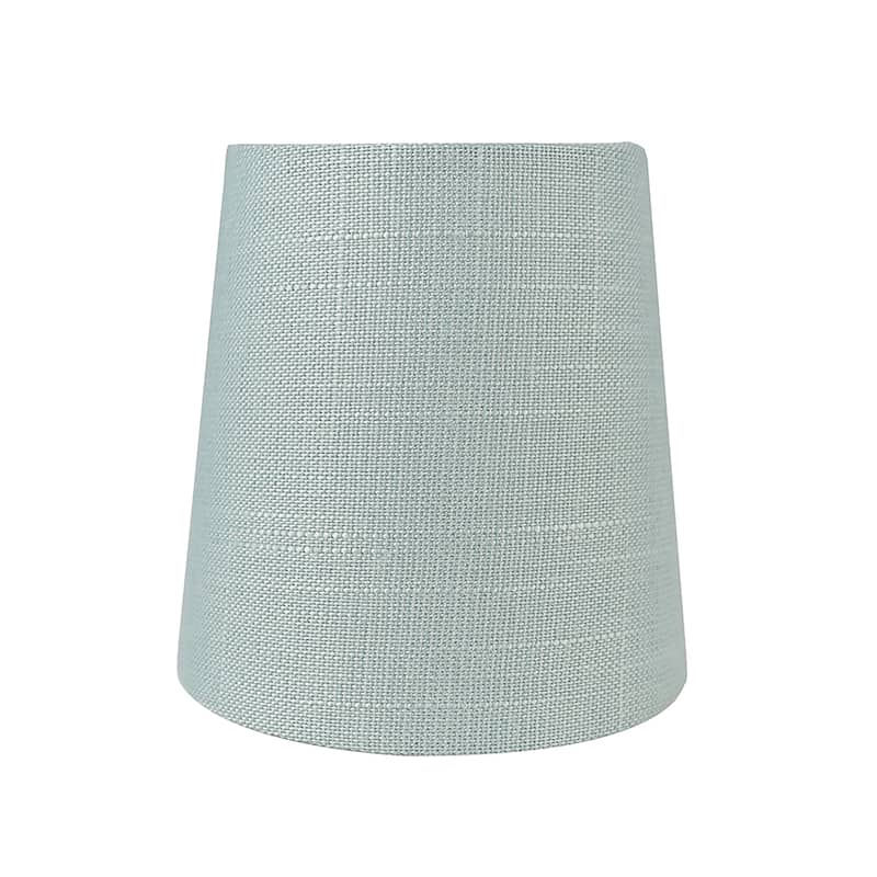 Meriville Linen Clip On Chandelier Lamp Shades, 3.5-inch by 4.5-inch by 4.5-inch