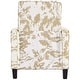 preview thumbnail 27 of 29, Darvis Floral Recliner Club Chair by Christopher Knight Home