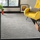 preview thumbnail 9 of 94, SAFAVIEH Handmade Flatweave Montauk Adrian Casual Cotton Rug 10' x 14' - Black/Ivory - Rectangle