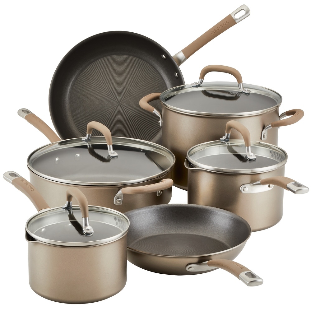NEWARE 13 Piece ROSE Gold STAINLESS STEEL Cookware SET 